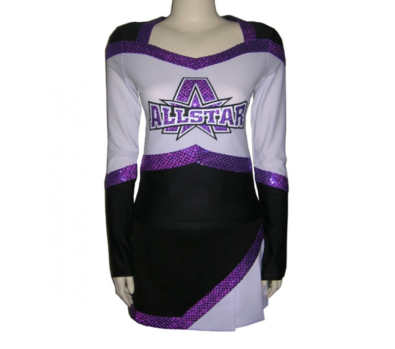 Form Flex with Sequin lettering & 100% Polyester Skirt